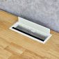 Bàn làm việc có nắp hộp điện 120x60cm gỗ cao su chân sắt lắp ráp hệ Trian HBTA023
