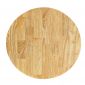 Mặt bàn tròn đường kính 60cm gỗ cao su dày 17mm đã xử lý chống thấm MB043