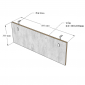 Bàn Làm Việc 1m4 Gỗ Plywood TK291