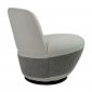 Ghế sofa xoay CARITA bọc nệm vải BOUCLÉ GSD68074