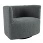 Ghế sofa xoay CLUB bọc nệm vải BOUCLÉ GSD68080