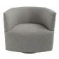 Ghế sofa xoay CLUB bọc nệm vải BOUCLÉ GSD68080