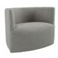 Ghế sofa xoay CLUB bọc nệm vải BOUCLÉ GSD68080