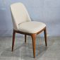 Ghế Grace khung gỗ bọc nệm da PU GCF179
