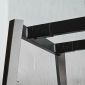 Chân sắt lắp ráp cho bàn 180x80cm hệ Đa Giác CHDG015