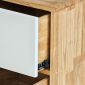 Tủ cá nhân 2 ngăn kéo 40x60x54cm gỗ cao su TCN68046