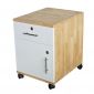 TCN68013 - Tủ cá nhân 2 ngăn cửa màu trắng -  40x50x50 (cm)