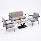 Combo bộ bàn ghế Sofa bọc nệm da simili CBSF68052