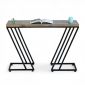 Bàn Console 120x30x85cm gỗ thông chân sắt CST078