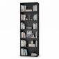 Kệ sách 6 tầng 60x25x180cm gỗ cao su KS68239 Kệ sách 6 tầng 60x25x180cm gỗ cao su KS68239