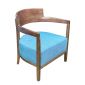 Ghế sofa đơn STABUCK bọc nệm gỗ tần bì GSD68095