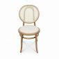 Ghế Thonet mặt trăng khung gỗ tần bì Ash lưng lưới GCF212