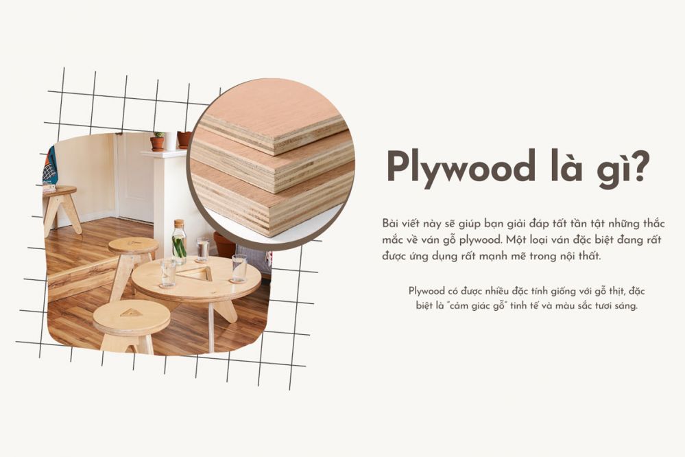 Plywood là gì? Ưu, nhược điểm và ứng dụng ván gỗ plywood trong đời sống Plywood là gì? Ưu, nhược điểm và ứng dụng ván gỗ plywood trong đời sống