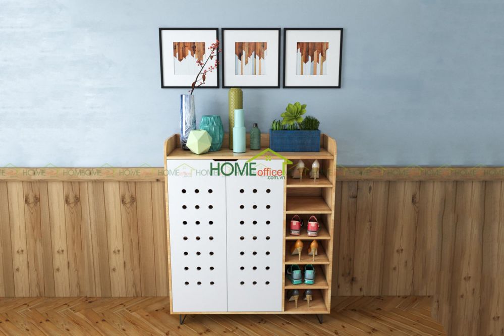 kệ để giày bằng gỗ tự nhiên