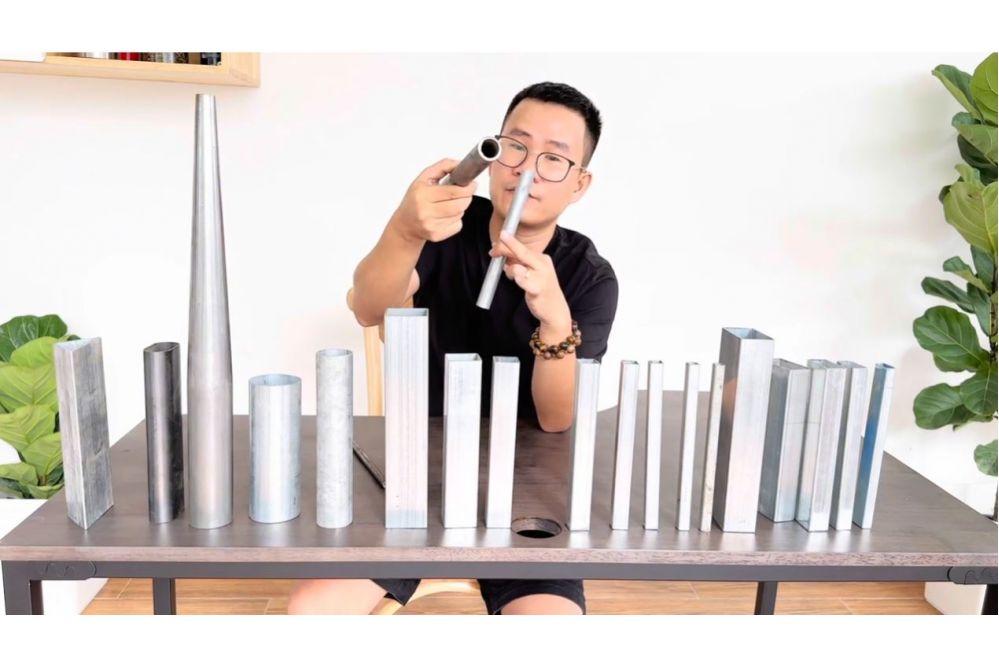 Các loại sắt thường dùng trong nội thất