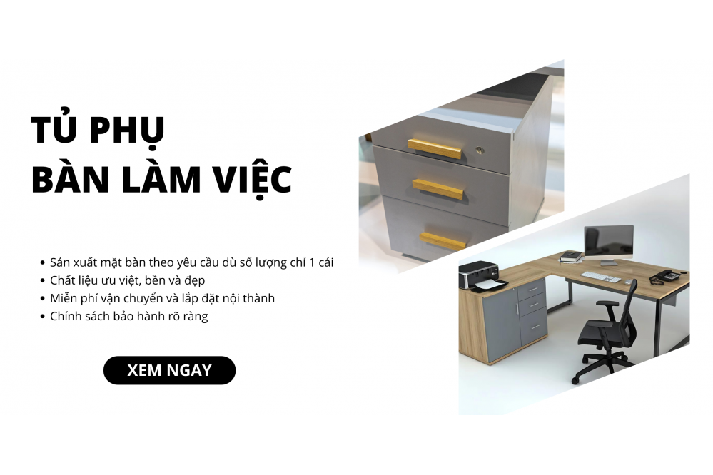 Tủ phụ bàn làm việc giám đốc