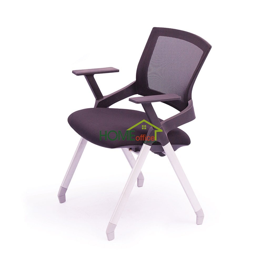 Ghế xếp văn phòng lưng lưới, nệm đen - GXVP68009 Ghế Xếp Văn Phòng Lưng Lưới, Nệm Đen - Gxvp68009