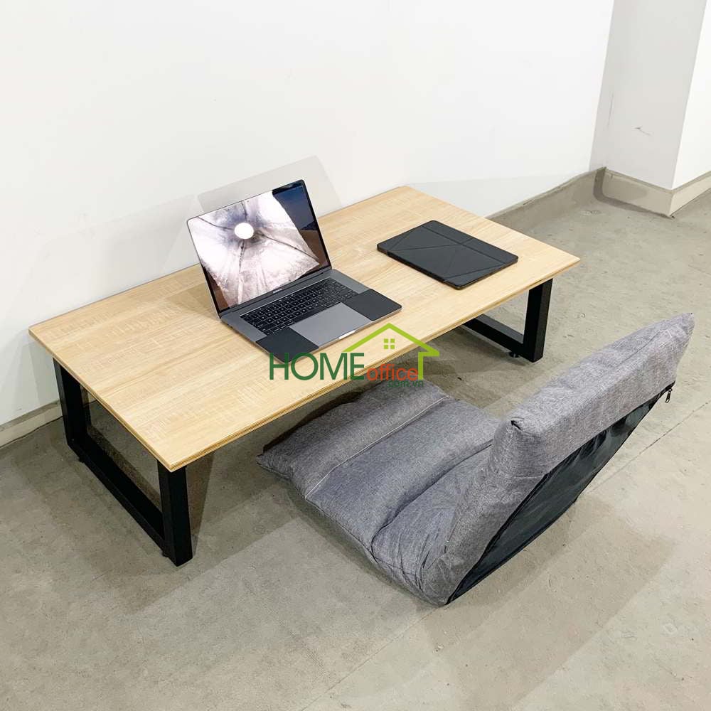 Combo bộ bàn ghế ngồi bệt gỗ Plywood chân gấp - CB68074